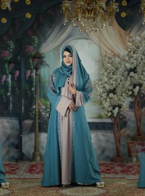 3color-1-2.jpg 3-পার্ট দুবাই চেরি কাপড়ের বোরকা সেট